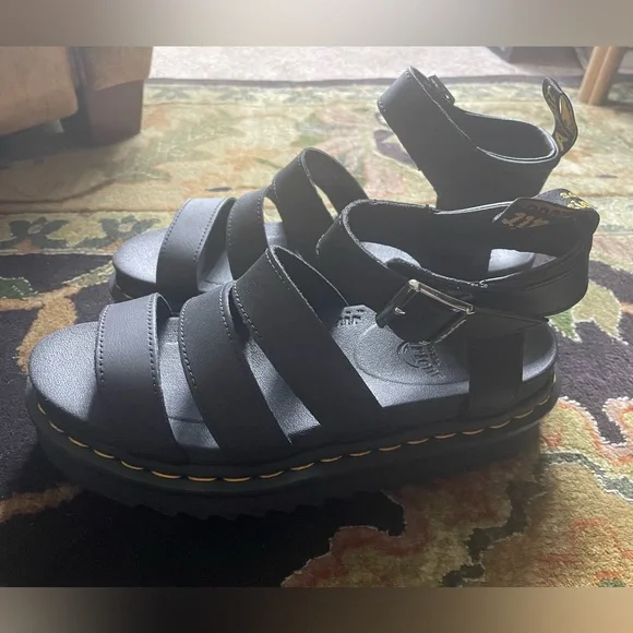 Dr. Martens Blaire Platform Sandals - Picture 2 of 6